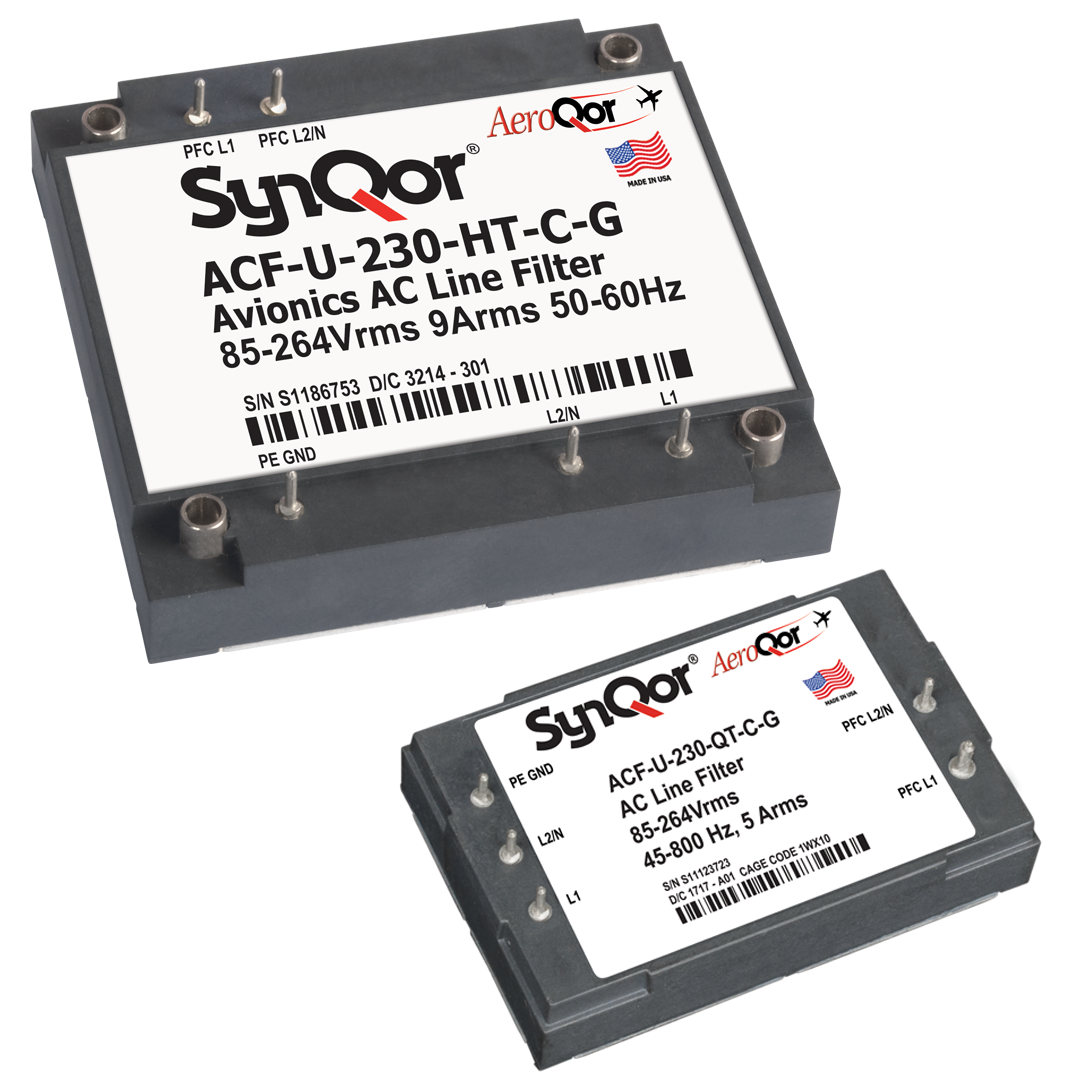AeroQor AC Line Filters - SynQor