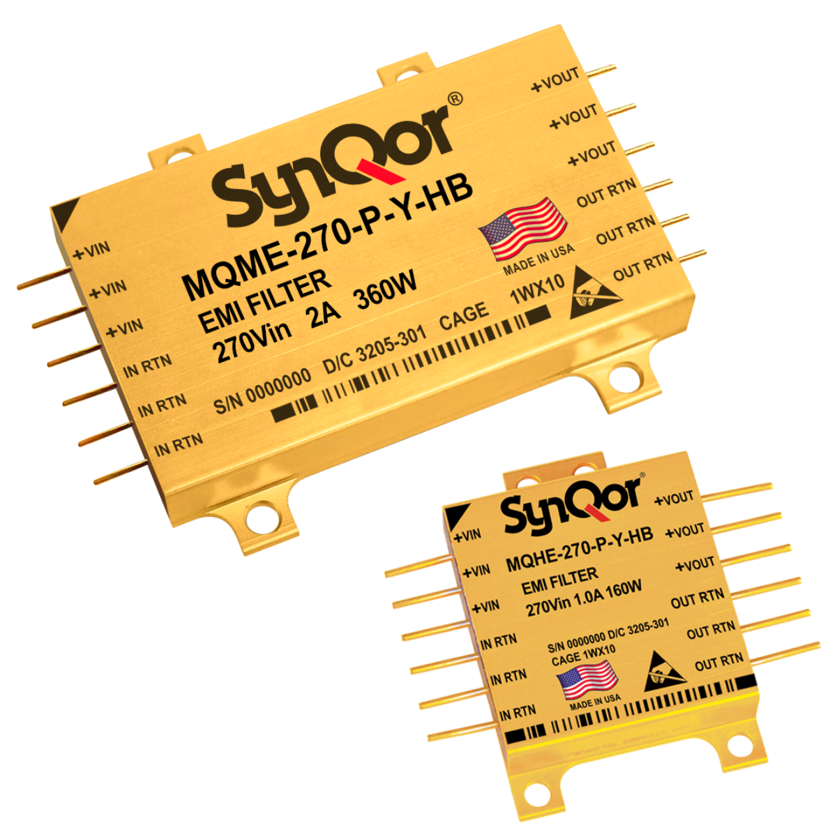 Hi-Rel 28 DC Filters