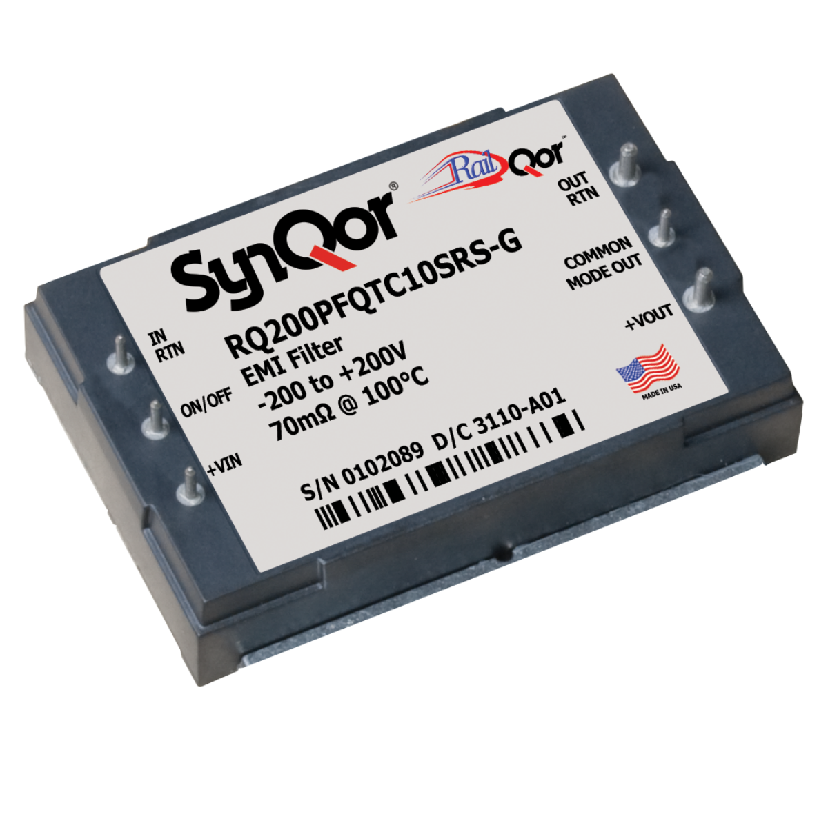 RailQor DC Filters